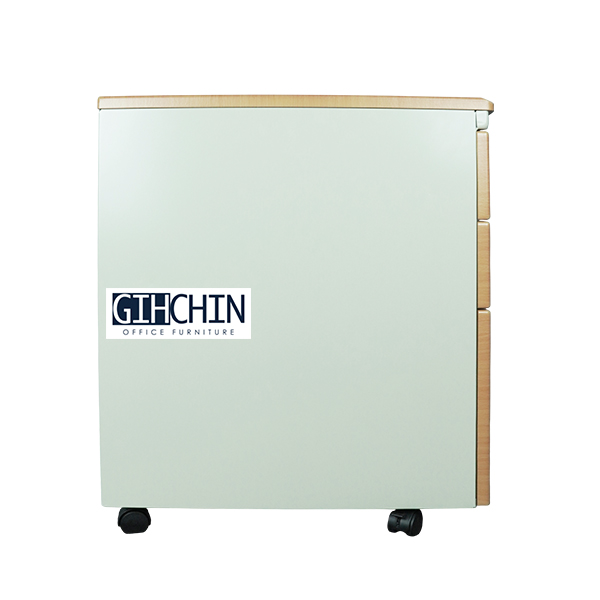 OA-H03 鋼木三層活動櫃 2