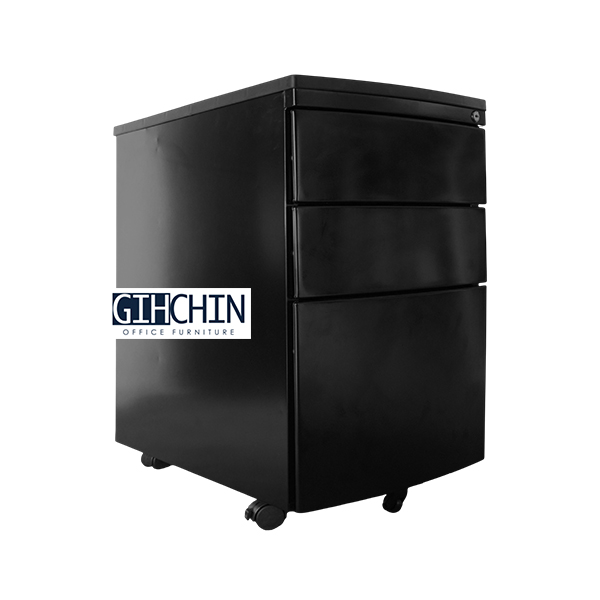 OA-E01 弧形三層活動櫃